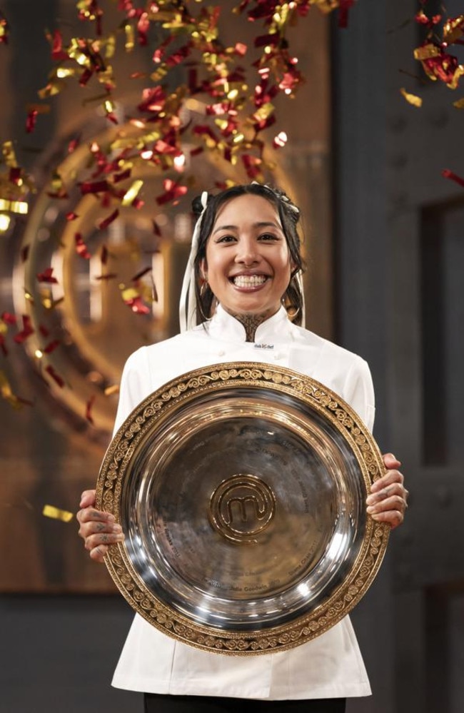 MasterChef Australian winner 2024 Nat Thaipun has insisted she’s not bothered by the judges being “harsh” on her. Picture: Supplied.