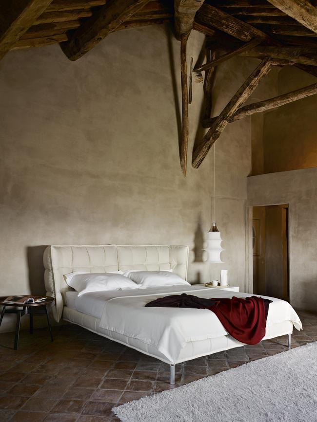 B&B Italia Husk bed from Space. Picture: Supplied