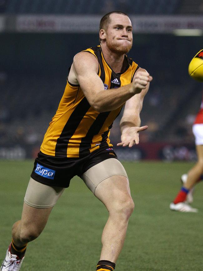 Roughead is launching his book. Picture: George Salpigtidis