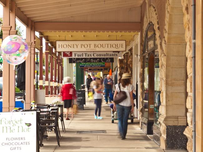 Rural towns such as Mudgee are also popular with visitors.