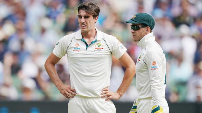 Pat Cummins and Tim Paine had formed a close bond as captain and vice-captain Picture: AAP