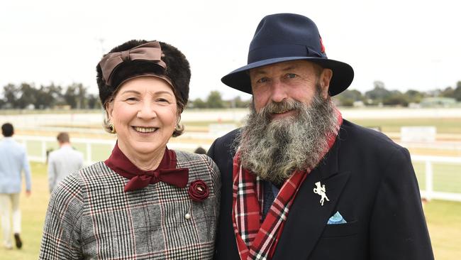 Swan Hill Cup 2024. Glenda Smith and Don Browne.