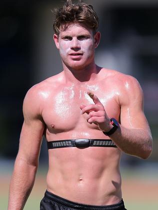 Collingwood player Taylor Adams reveals secret to ripped AFL body, Photo