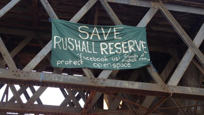 Friends of Rushall Reserve are unhappy about the pathway.