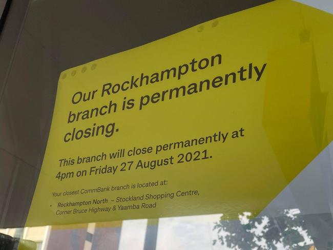 Shock move to permanently close major CBD bank branch