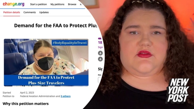 Plus-size influencer Jae-lynn Chaney rips plane seat policies after demanding other flyers pay for extra seat