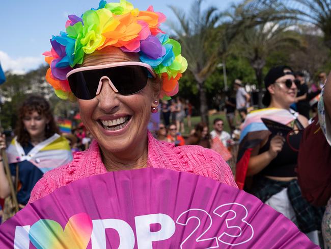 Thousands attended the 2023 Top End Pride March through Darwin City on Saturday, June 24. Picture: Pema Tamang Pakhrin