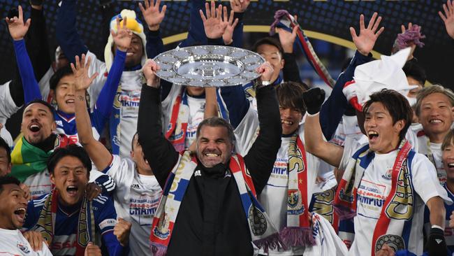 Ange Postecoglou has received big offers after winning the J-League title. Picture: Getty Images