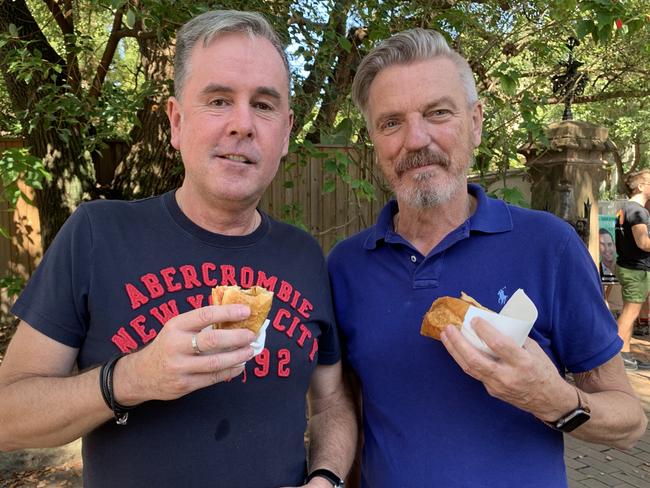 Martin Coombs and Neil Obbotson voted independent for Alex Greenwich. Picture: Laura Sullivan