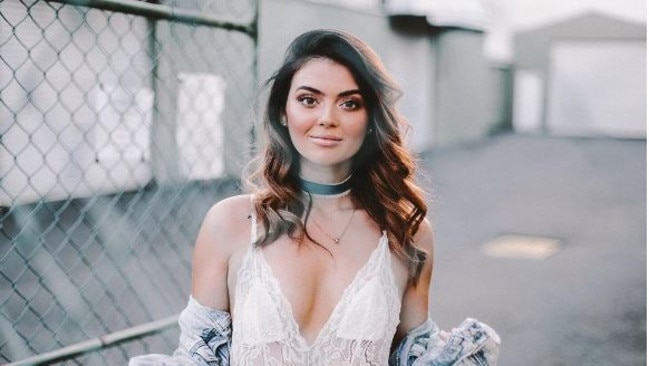 Claire Howell has picked Delta on The Voice Australia after getting all four judges to turn around during her blind audition. Picture: Instagram/@clairehowellxo