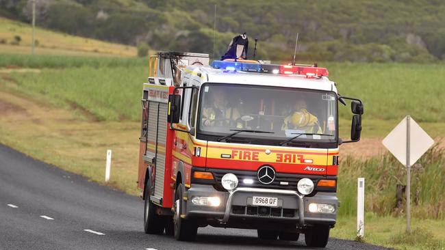 Queensland Fire and Emergencies services were called to a house fire at Cambroon.