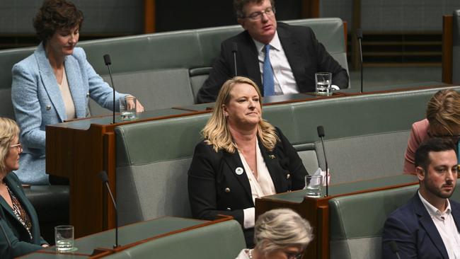 Ms Tink said the unnamed Coalition MP has hostile towards her. Picture: NCA NewsWire / Martin Ollman