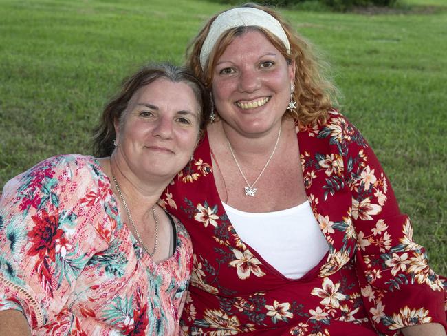 Michelle Morrall and Racheal Davis. Triple M Mayoral Carols by Candlelight. Sunday 8th December, 2024. Picture: Nev Madsen.