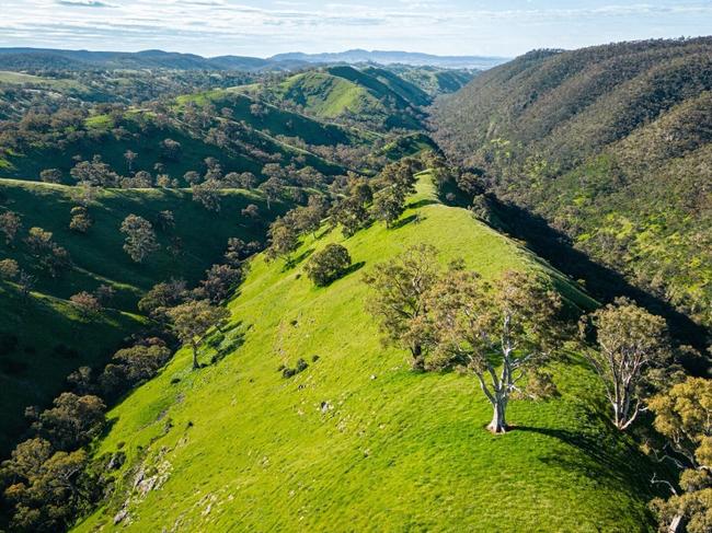 South Australia has built a new 38 km mountain bike trail at Mount Remarkable National Park north of Adelaide. Picture: Supplied