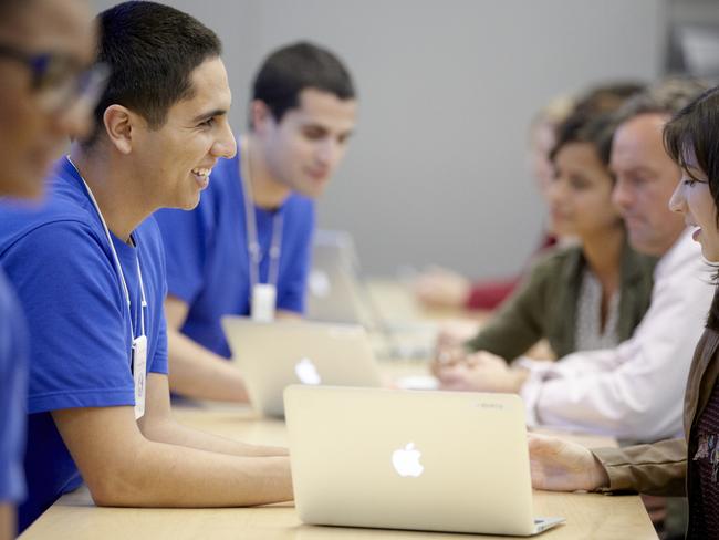 The Sydney Genius bar sees around 3,500 customers a week.