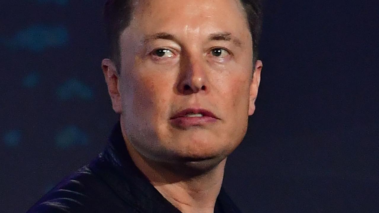 Elon Musk has seen his fortunes plummet. (Photo by Frederic J. BROWN / AFP)