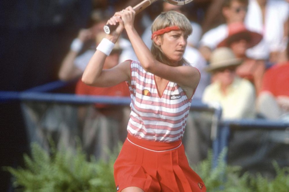 <h3>8. Chris Evert (USA) &mdash; 18 major titles</h3><p>Evert proved a safe bet with a career winning percentage of more than 90 per cent. She was the year-ending number one player for seven years, and holds the record for reaching the most Grand Slam titles, winning 18 of the 34 times she made it to the final round.</p>