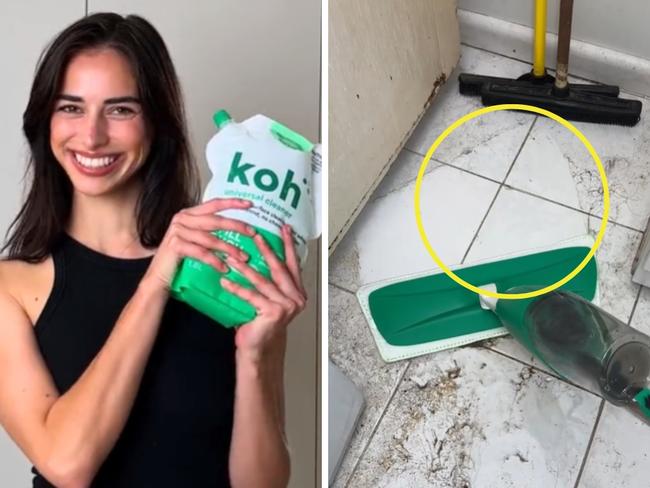 The viral cleaning products thousands love. Picture: TikTok/@cleanedbykoh.