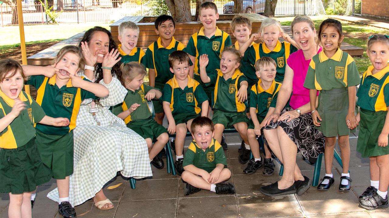 My First Year 2023: St Stephen's Catholic Primary School, Pittsworth Prep Green, March 2023. Picture: Bev Lacey