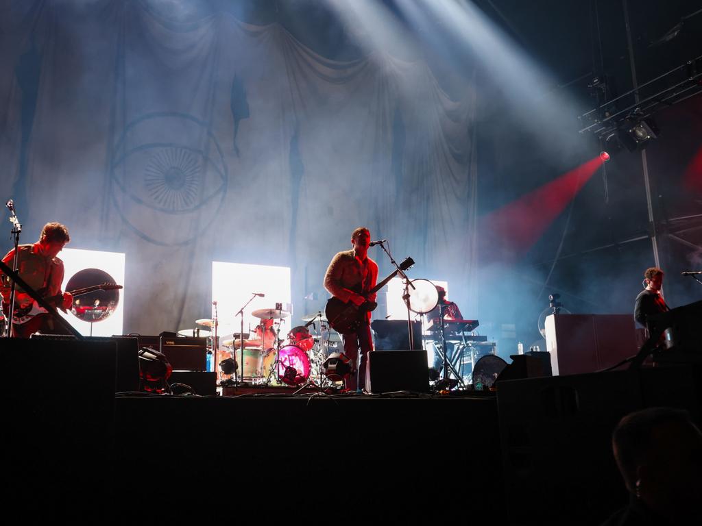 American rockers Kings of Leon hit the Aussie stage. Picture: Vision House Photography