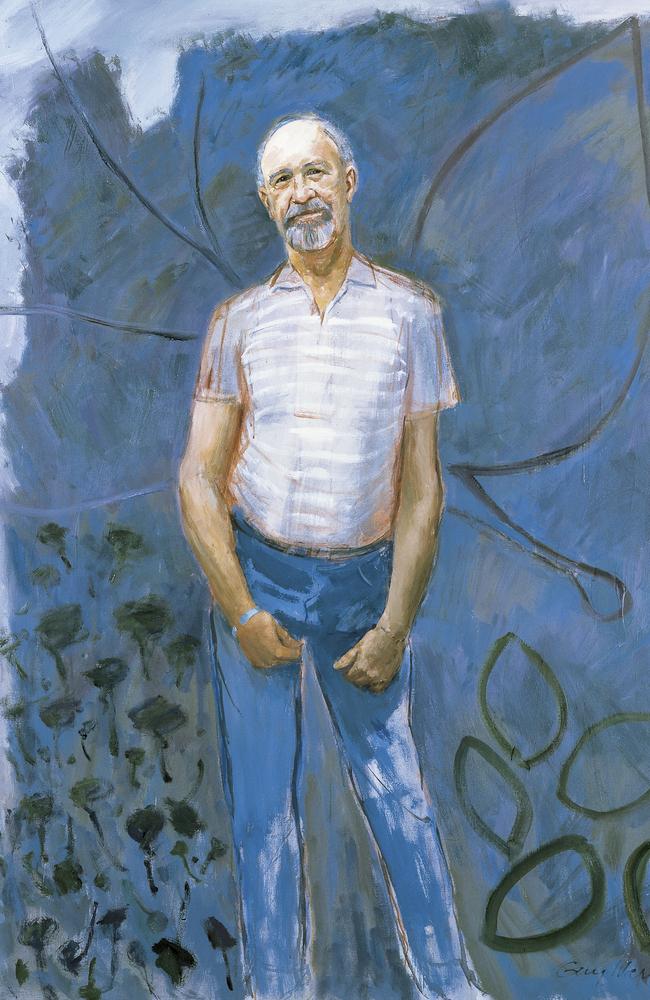 Guy Warren won the Archibald Prize in 1985 with this painting. Picture: Supplied