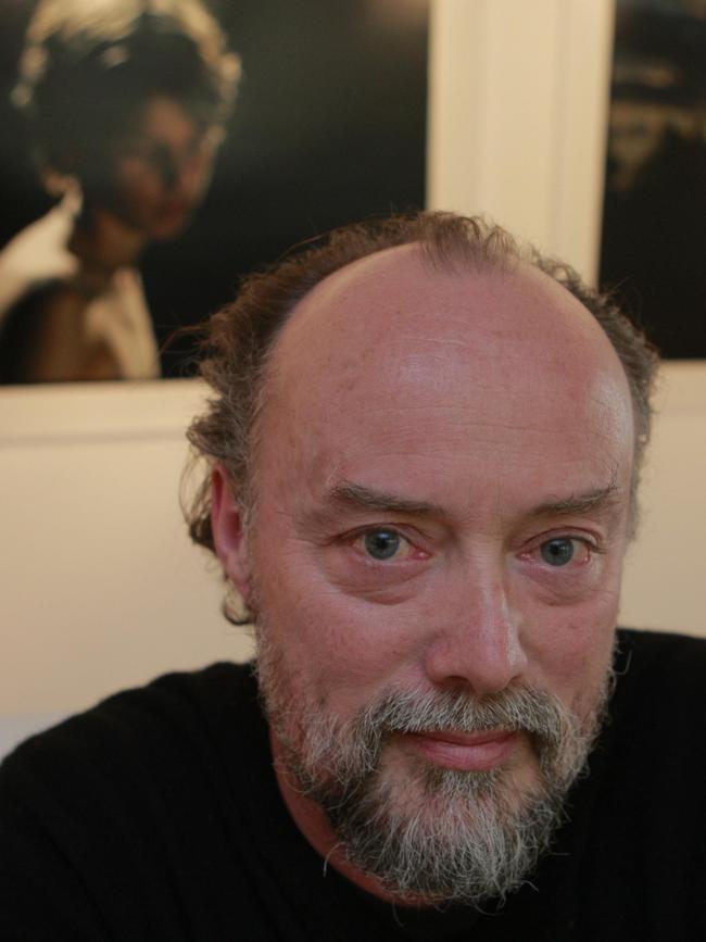 Henson during his controversial exhibition at the Roslyn Oxley9 Gallery in 2008.