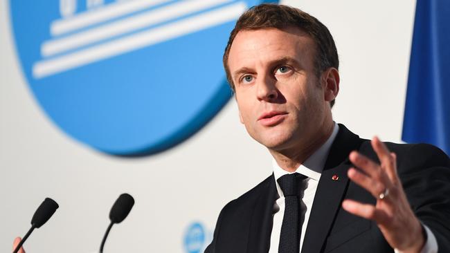 French President Emmanuel Macron. Picture: Eric Feferberg / AFP