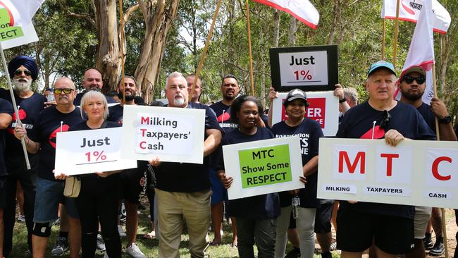 More than 150 officers from Parklea Prison have gone on strike for 72 hours. Picture: NCA NewsWire/ Gaye Gerard