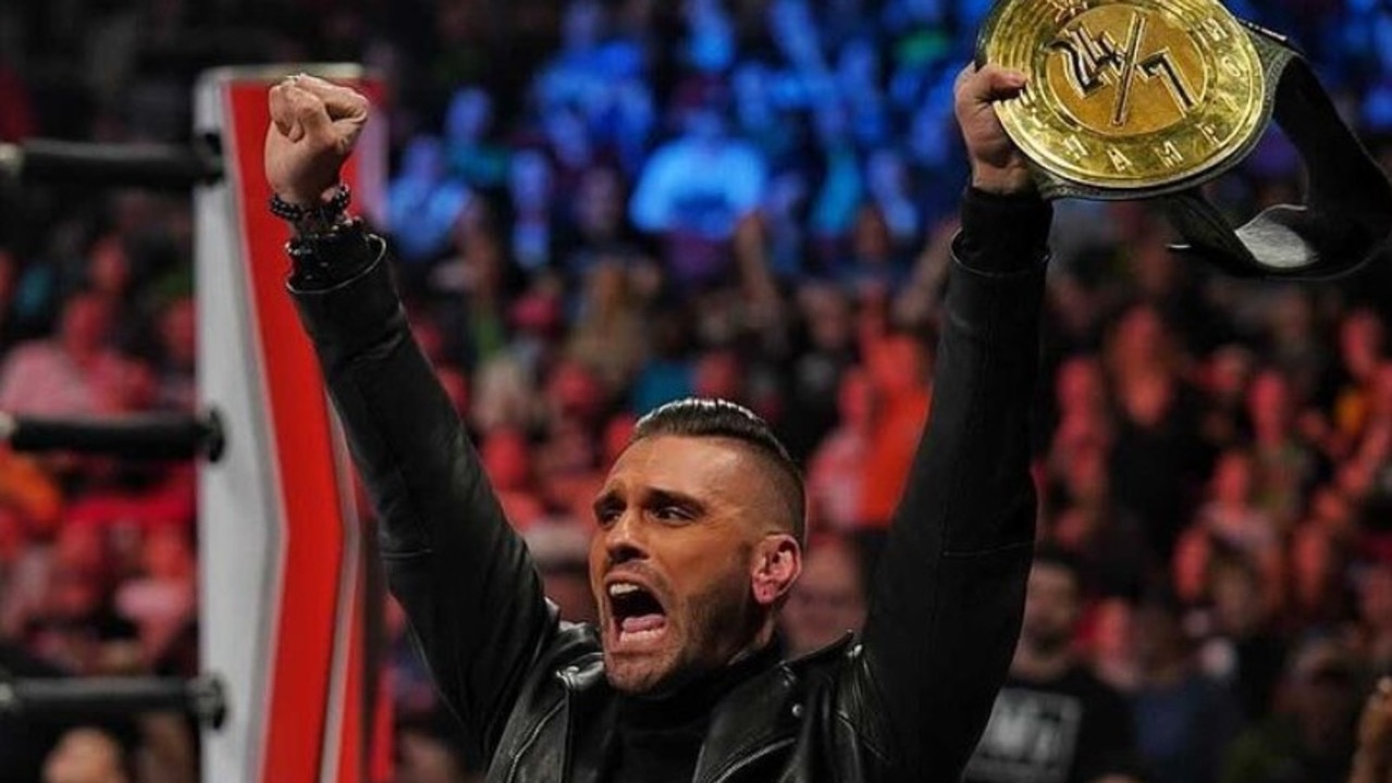 Corey Graves is one of the voices of WWE. Photo: Instagram