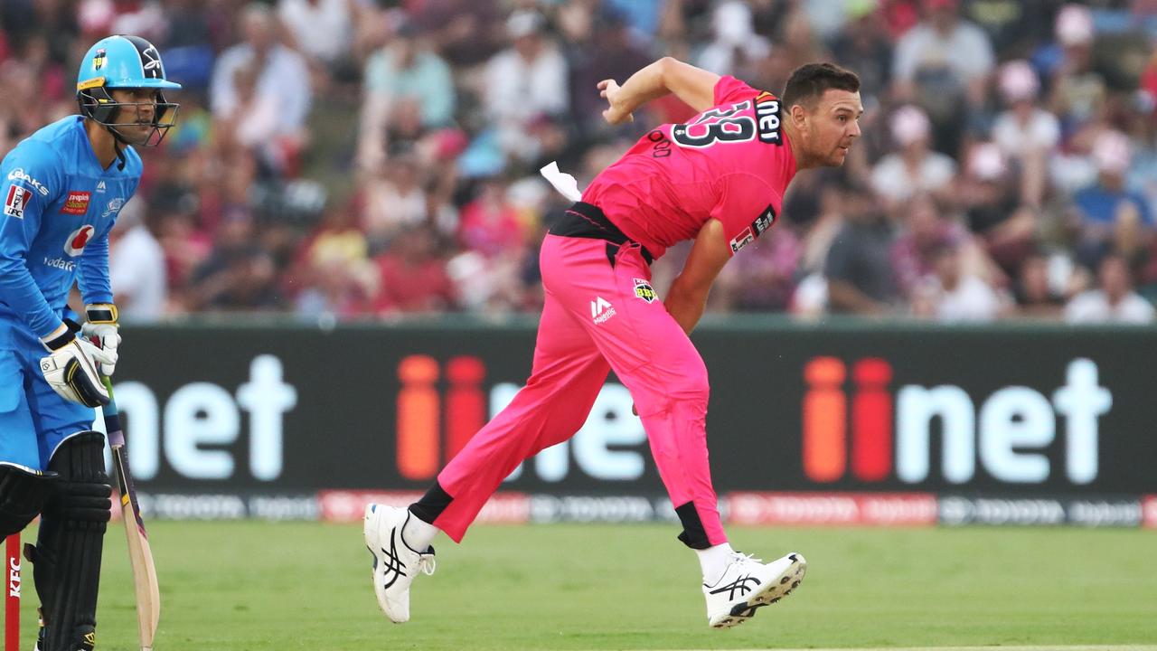 BBL: Big Bash, Josh Hazlewood, Sydney Sixers Vs Melbourne Stars ...