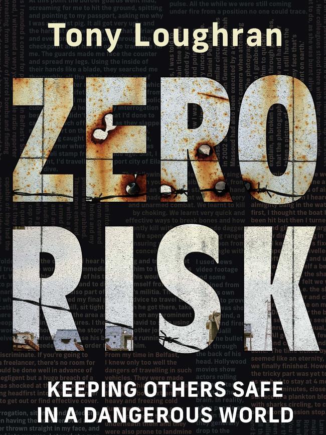 Zero Risk, a book by Tony Loughran. Picture: Supplied