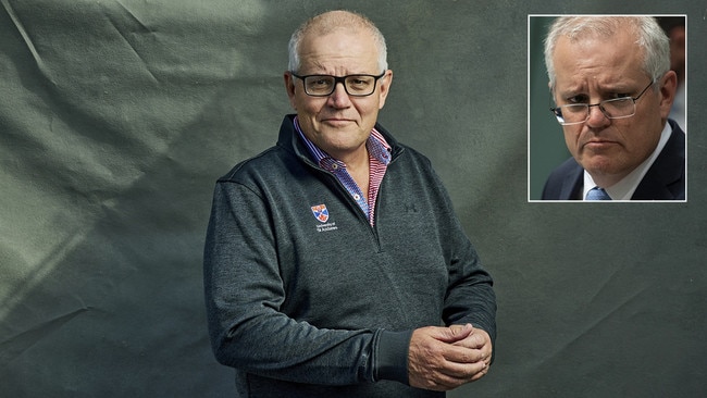 Emotional shift: former prime minister Scott Morrison. Picture: James Horan