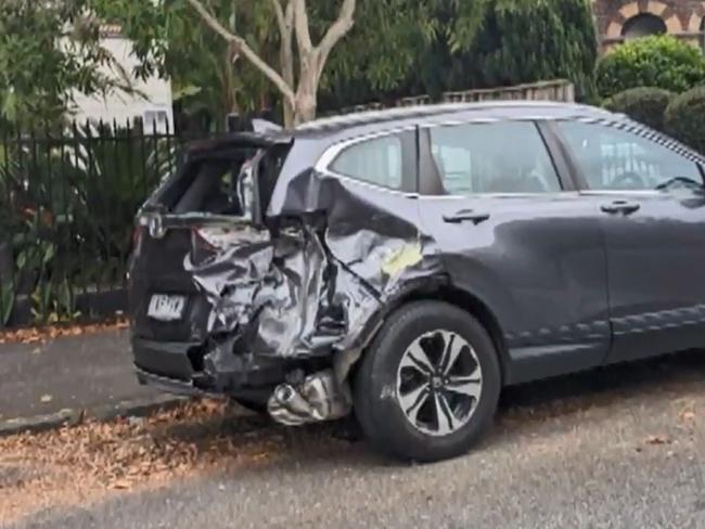 A Mongols bikie allegedly armed with three firearms has been charged after he and a female accomplice bungled a boat burglary in Balaclava. , Sam Chamoun, 41, faced the Melbourne Magistrates’ Court on Wednesday after he and his co-accused attempted to steal a boat in Westbury Close Picture: 9News