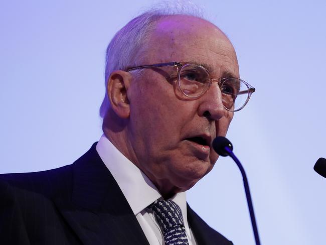 Former Prime Minister Paul Keating speaking at The AustralianÕs Strategic Forum: How should we manage our relationship with China? in Sydney on Monday 18th November 2019. Picture: Nikki Short