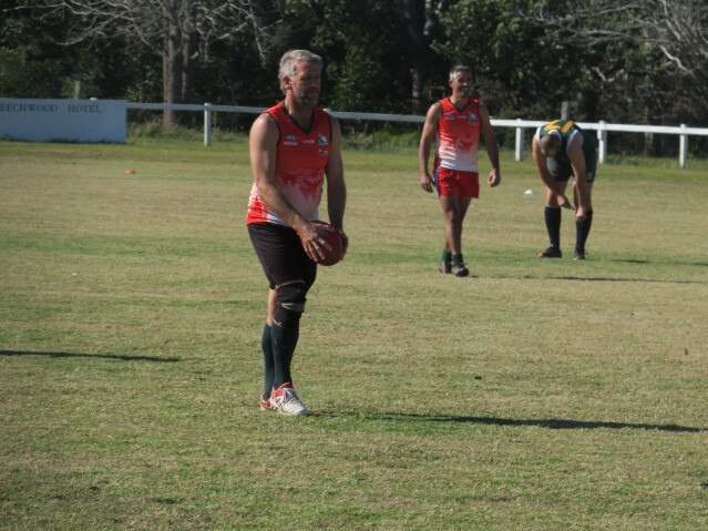 The AFL Masters Mid-North Coast gala day at Beechwood Oval. Pics Dan Mills