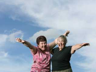 Carmel Luetchford and Jane Bell will be taking one giant leap for diabetes as they skydive to raise money for the cause. . Picture: Rob Williams