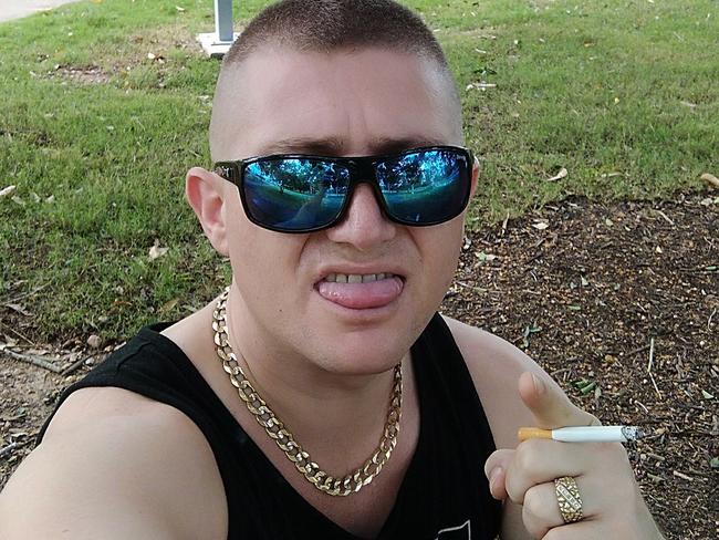 Robert Bettles (pictured) was arrested on gun charges after NSW Police, Border Force and US Homeland Security raided his house on Wednesday. Picture: Facebook