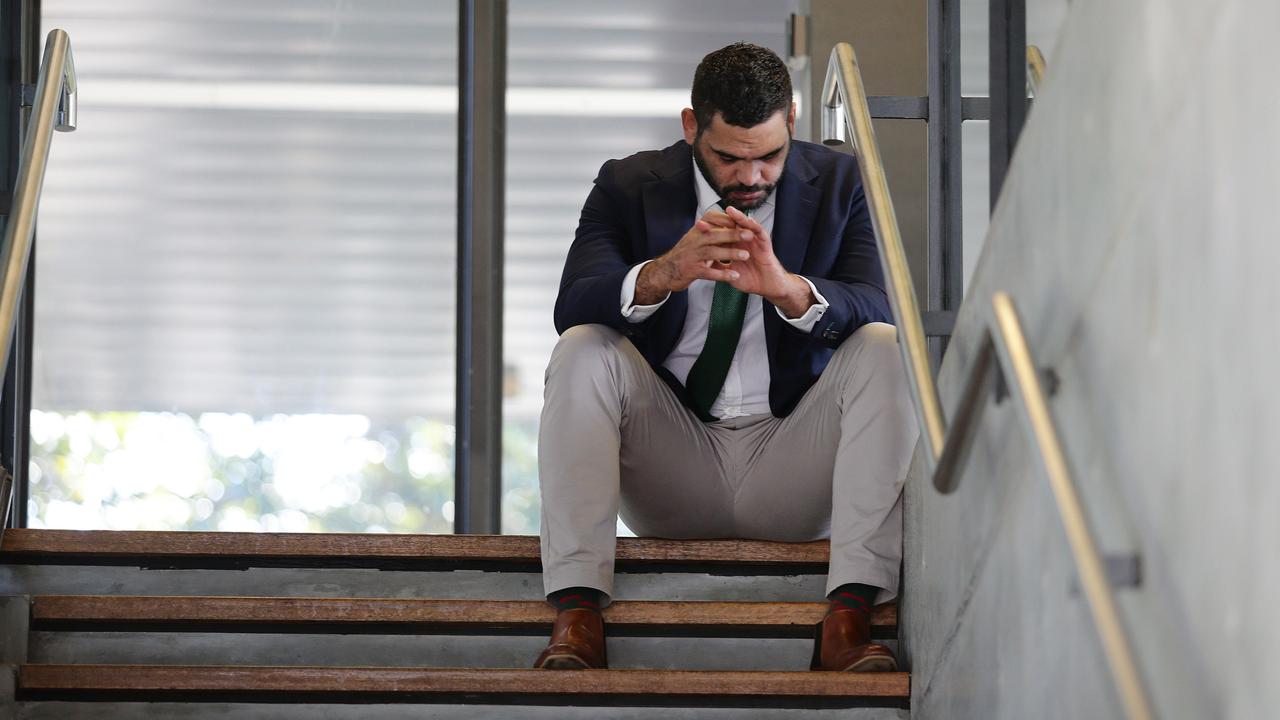 Greg Inglis is struggling to adapt to life after footy. Picture: Brett Costello