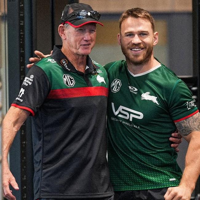 Dolphin duo Bennett and Euan Aitken. Picture: Instagram/@ssfcrabbitohs