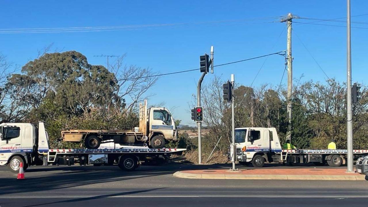 A motorbike rider was killed after a crash on Bridge Street outside Toowoomba on Wednesday, June 21.