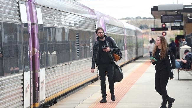 Travellers on Geelong, Bendigo and Ballarat Lines will be impacted by disruptions during July and August, including at Waurn Ponds station (pictured). Picture: Alan Barber