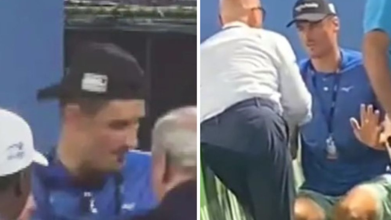 Bernard Tomic’s career has taken another turn after being unceremoniously booted from the stands of a tournament in the Dominican Republic for heckling the player who had bested him just days earlier.