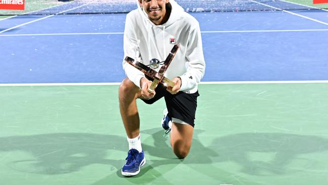 Alexei Popyrin has recorded the biggest win of his career (Photo by Minas Panagiotakis/Getty Images)