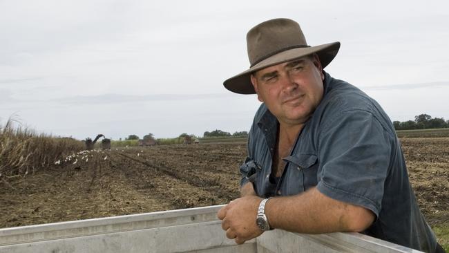 The late Wayne Rodgers at his cane farm in Pimlico. Photo Jay Cronan