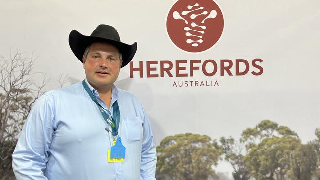 American Hereford Association chief operating officer Shane Bedwell said there had been a resurgence in use of the breed and recent bull sales had set records in the US.