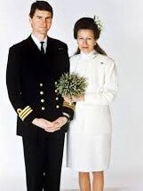 Princess Anne marries Tim Laurence in 1992 after her divorce to Phillips. Picture: Supplied