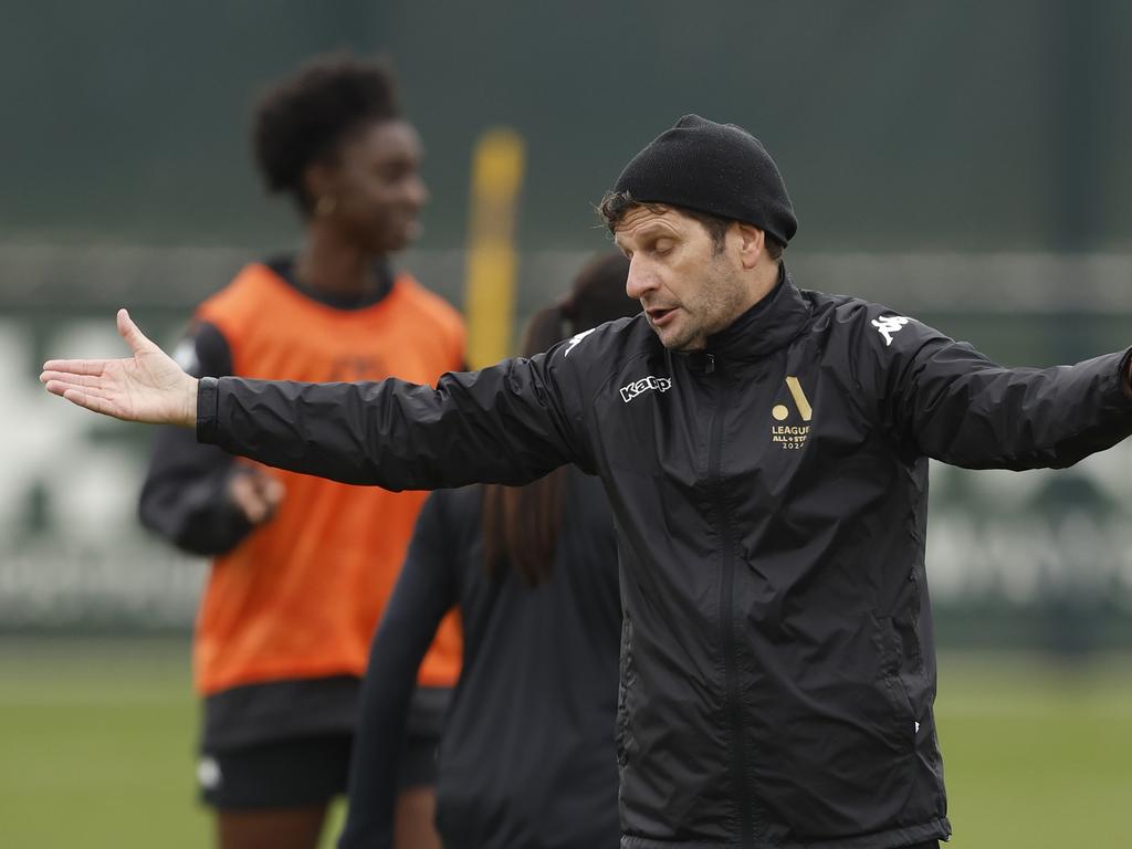 Could Joe Montemurro walk away from Lyon to coach the Matildas? Picture: Getty