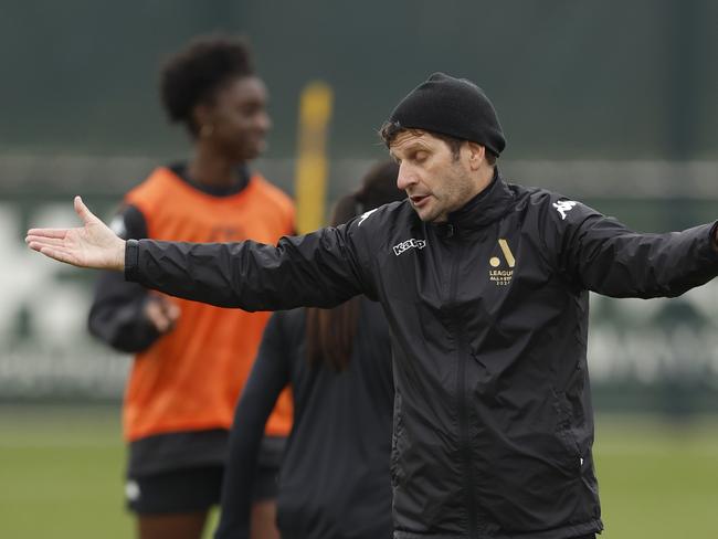 Could Joe Montemurro walk away from Lyon to coach the Matildas? Picture: Getty