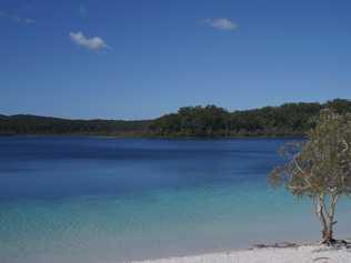 I ask the Fraser Coast Regional Council to please ban the use of radios at Lake McKenzie. . Picture: Adam Roth