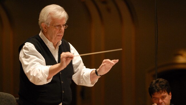 German conductor Christoph von Dohnanyi is still leading orchestras at the age of 92.